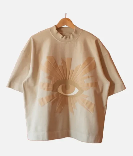 House Of Errors Eye Heavyweight T-Shirt Cream