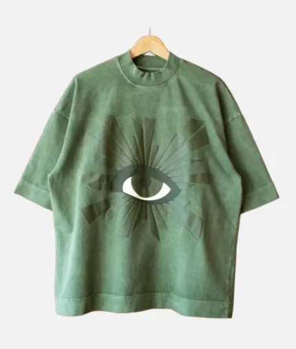 House Of Errors Eye Heavyweight T-Shirt Emerald