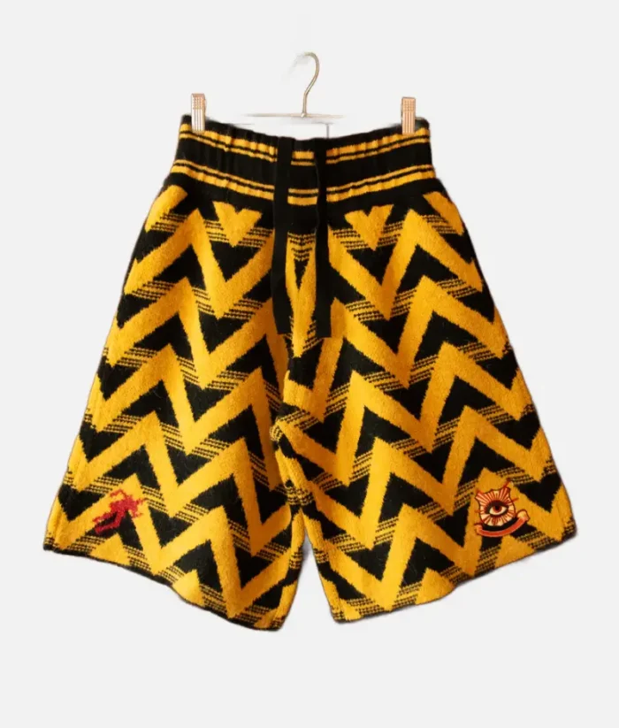 House Of Errors Knitted Football Shorts Wrighty