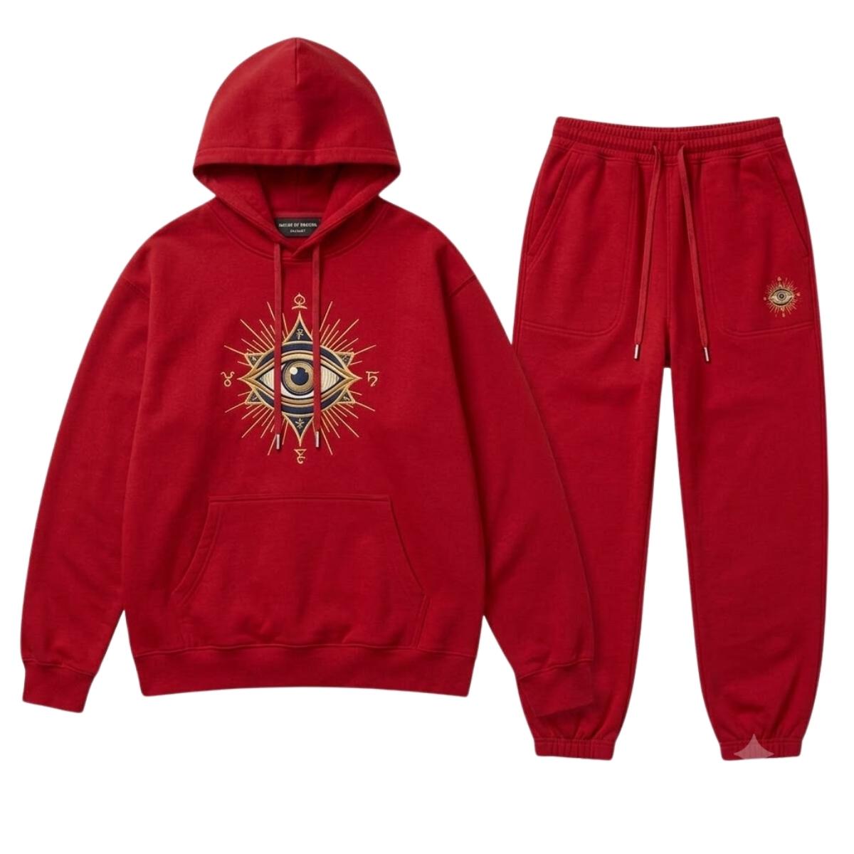 House Of Errors All-Seeing Tracksuit Scarlet Back House Of Errors All-Seeing Tracksuit Scarlet back view