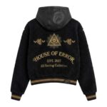 House Of Errors All-Seeing Hoodie in Black back view