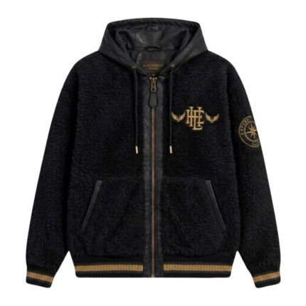 House Of Errors All-Seeing Hoodie in Black front view