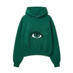 House Of Errors All-Seeing Hoodie in Emerald front view