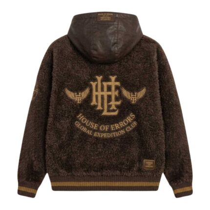 House Of Errors All-Seeing Hoodie in Sable back view