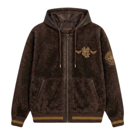 House Of Errors All-Seeing Hoodie in Sable front view