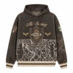 House Of Errors All-Seeing Hoodie in Silt front view