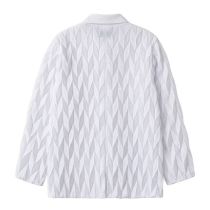 House Of Errors Paris Away Knitted White T-Shirt back view