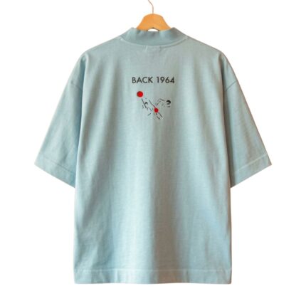 1964 Olympic Heavyweight Tee back view showing heavyweight fabric and rear design