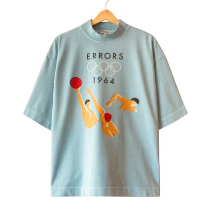 1964 Olympic Heavyweight Tee front view showing Olympic inspired graphic design and heavyweight fabric