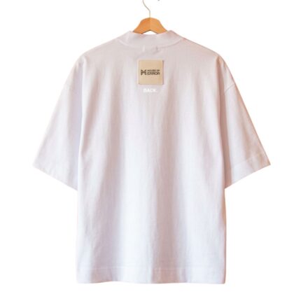 1978 Olympic Heavy weight Tee back view showing heavy weight fabric and rear design