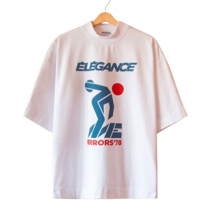 1978 Olympic Heavyweight Tee front view showing Olympic inspired design and heavyweight fabric