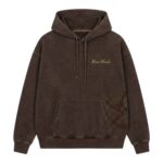 House Of Errors Crest Hoodie In Sable front view