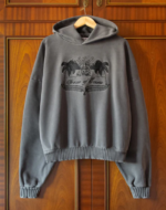CREST HOODIE IN SABLE