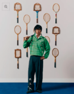 FINE KNIT TENNIS SWEATER