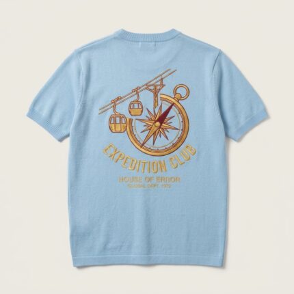 KNITTED 'TOUT SCHUSS' TEE