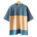 Knitted Diving Tee front view showing textured knit fabric and t-shirt design