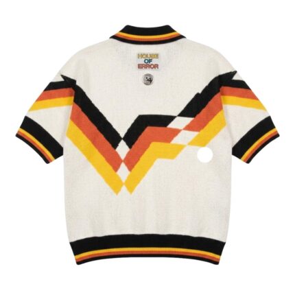 Knitted Football Top Deutschland back view showing knitted fabric and fit