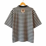 Knitted Peeping Tee back view showing knitted fabric texture and fit