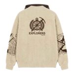 House Of Errors Shaggy Knitted Explorers back view