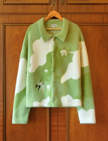 BIRDS EYE VIEW CARDIGAN