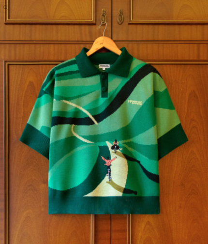 KNITTED HILLS POLO
