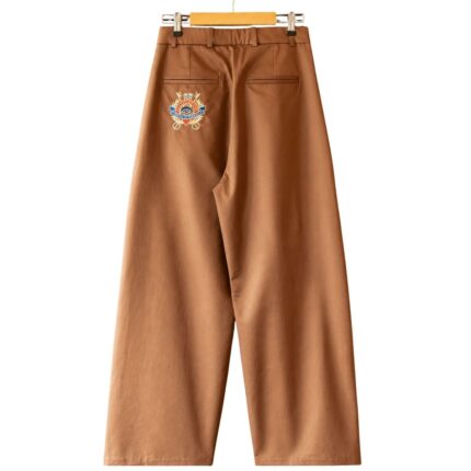 Crown Trousers in Brown back view