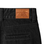 FILM NOIR JEANS back view in dark denim with rear pocket details