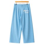 Knitted Cotton Boat Trousers back view