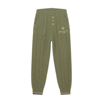 KNITTED COTTON BOAT TROUSERS
