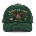 Dragon Compass Corduroy Hat