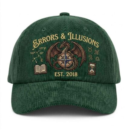 Dragon Compass Corduroy Hat