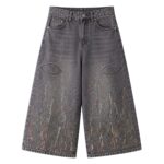 ERRAPS Eye Pad Jeans Grey front view