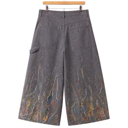 ERRAPS Eye Pad Jeans Grey back view
