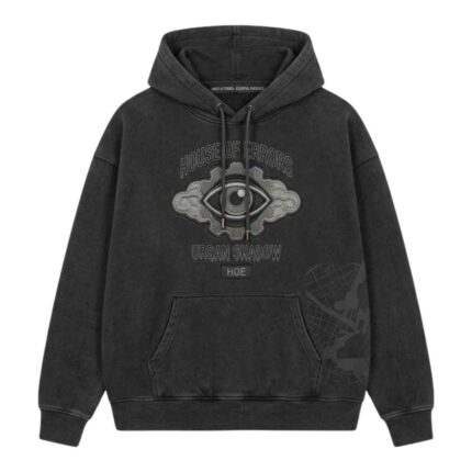 House Of Errors Essential Oversized Hoodie front view