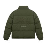 Heavyweight Embroidered Zip-Up Puffer