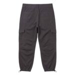 House Of Errors Charcoal Grey Cargo Trousers back view showing design and fit