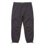 House Of Errors Charcoal Grey Cargo Trousers front view showing cargo design