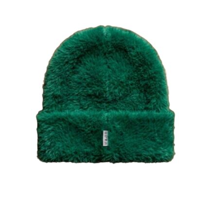 House Of Errors Shaggy Crown Beanie Forest Green