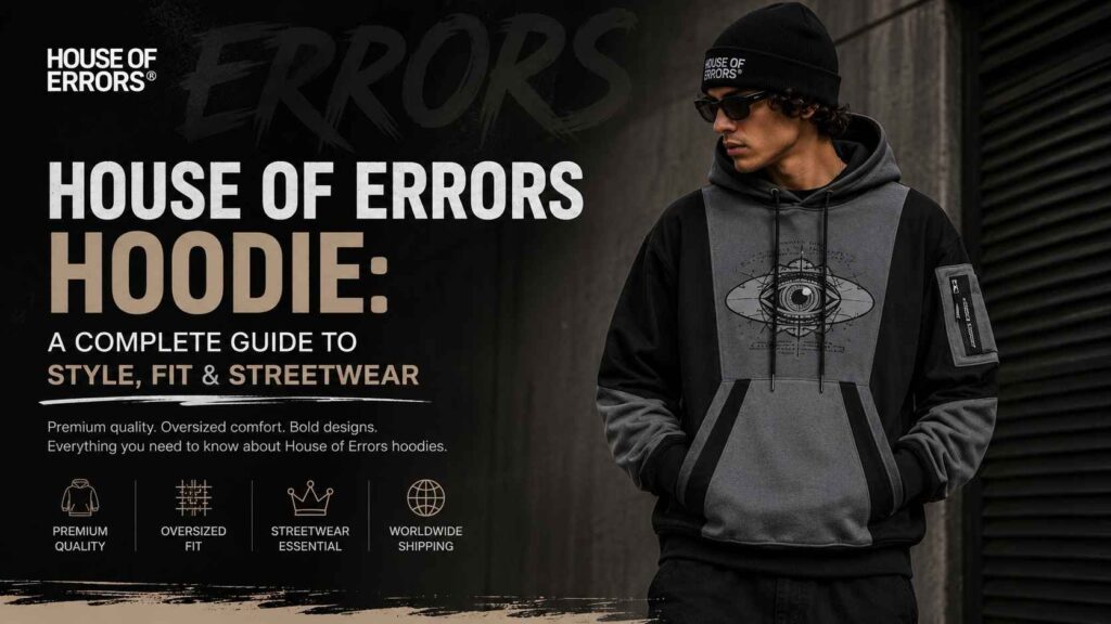 House of Errors Hoodie A Complete Guide to Style, Fit & Streetwear