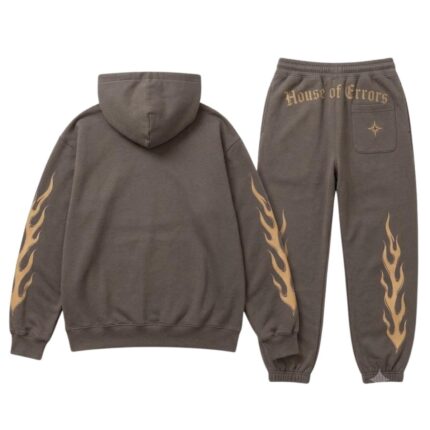 House of Errors Mocha Tracksuit back view
