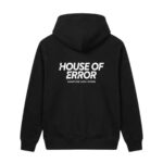 House Of Errors Signature Logo Hoodie back view