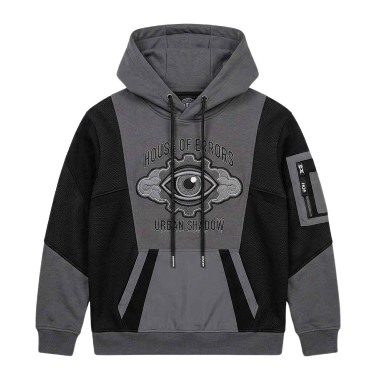 House Of Errors Urban Shadow Hoodie Front View House Of Errors Urban Shadow Hoodie front view