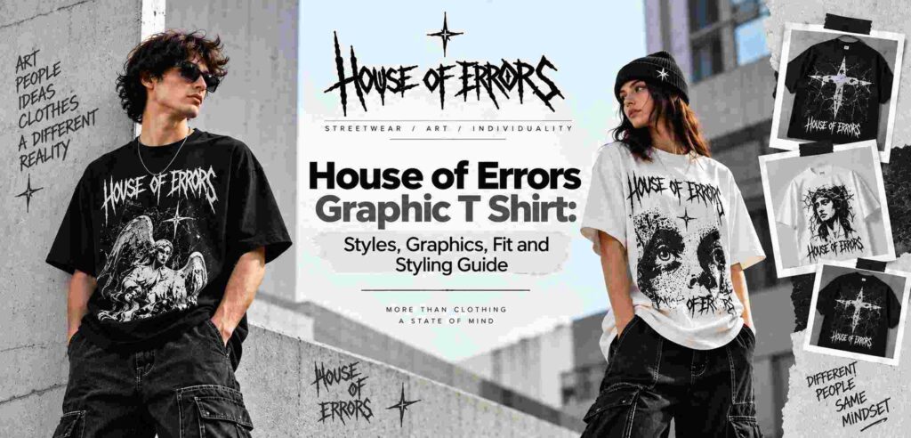 House of Errors Graphic T Shirt Styles, Graphics, Fit and Styling Guide