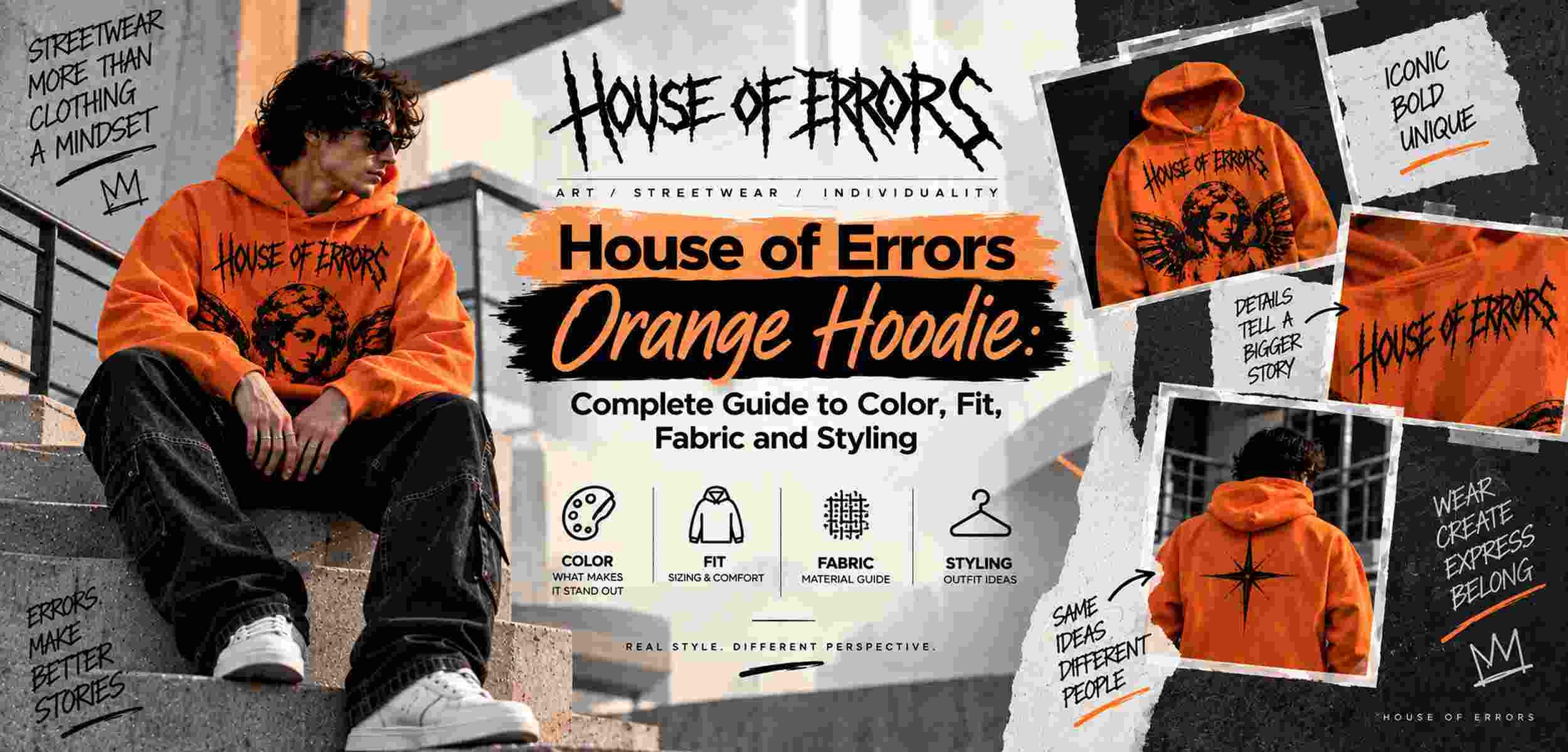 House of Errors Orange Hoodie Complete Guide to Color, Fit, Fabric and Styling