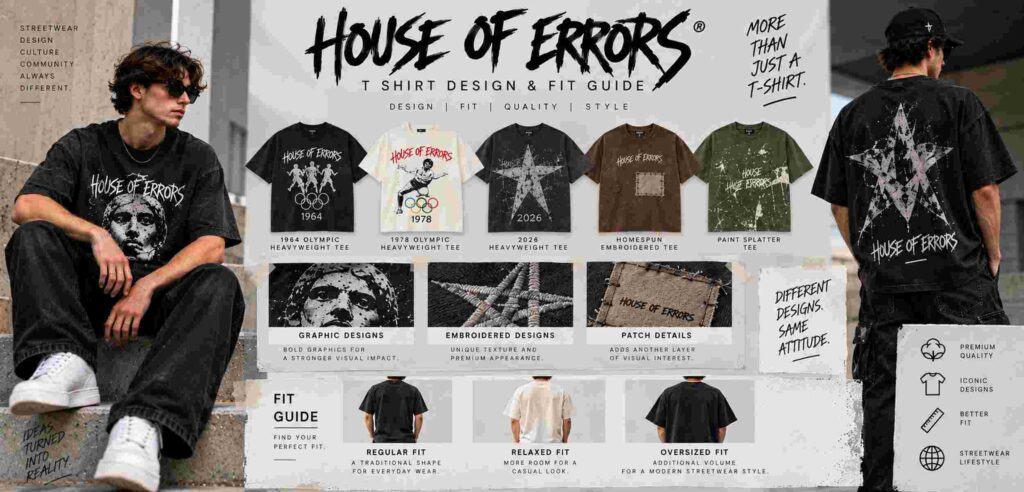 House of Errors T Shirt Design 2