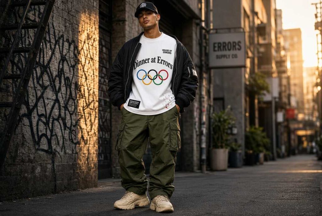House of Errors T Shirt Outfit: Complete Streetwear Styling Guide 2 House of Errors T Shirt Outfit Complete Streetwear Styling Guide 2