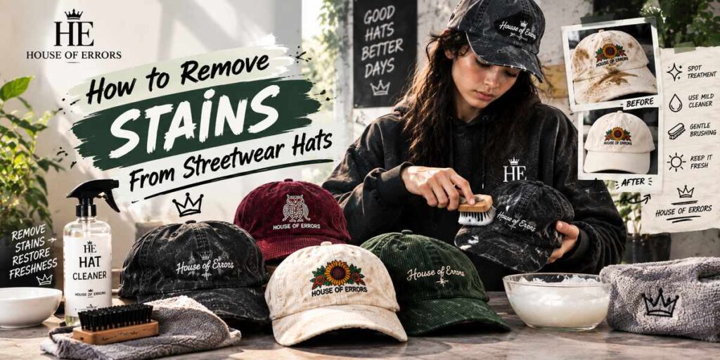 How to store streetwear hats properly