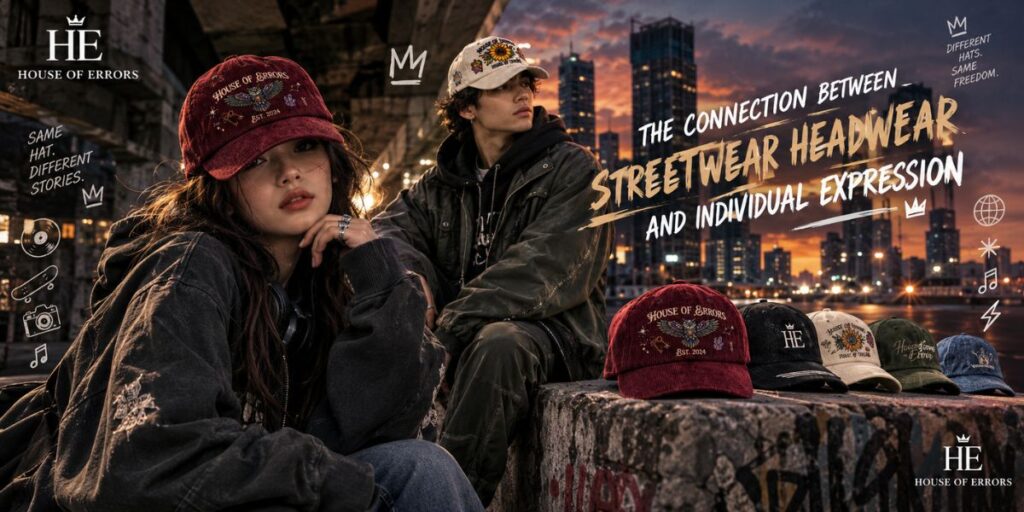 How to Style Streetwear Hats for Different Outfits 10 Streetwear headwear expressing individuality through unique fashion and personal style