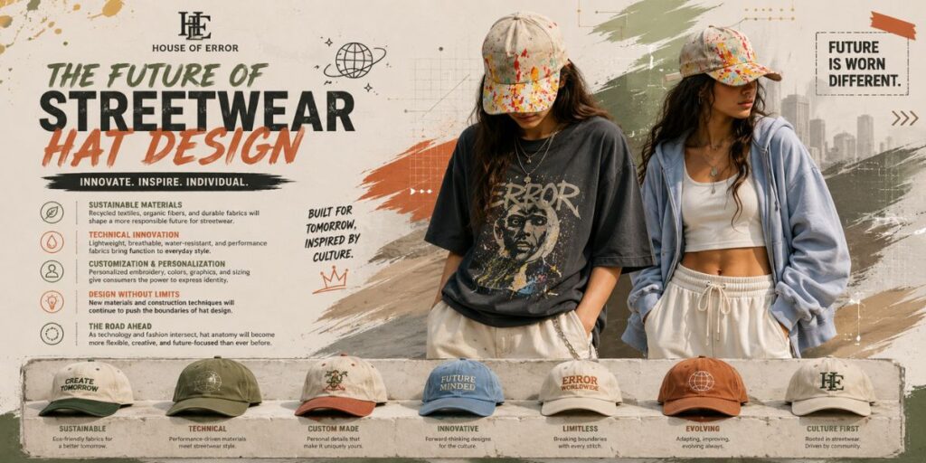 The Anatomy of Modern Streetwear Hats 7 The Future of Streetwear Hat Design