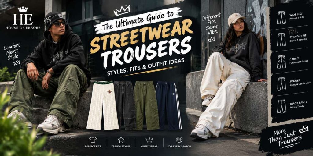 The ultimate guide to streetwear trousers styles fits and outfit ideas